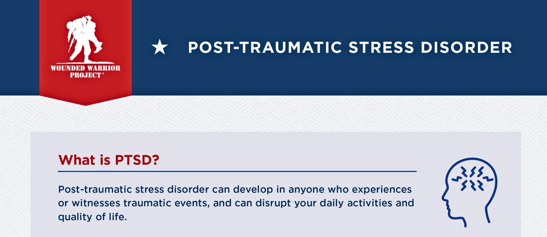 PTSD Awareness infographic